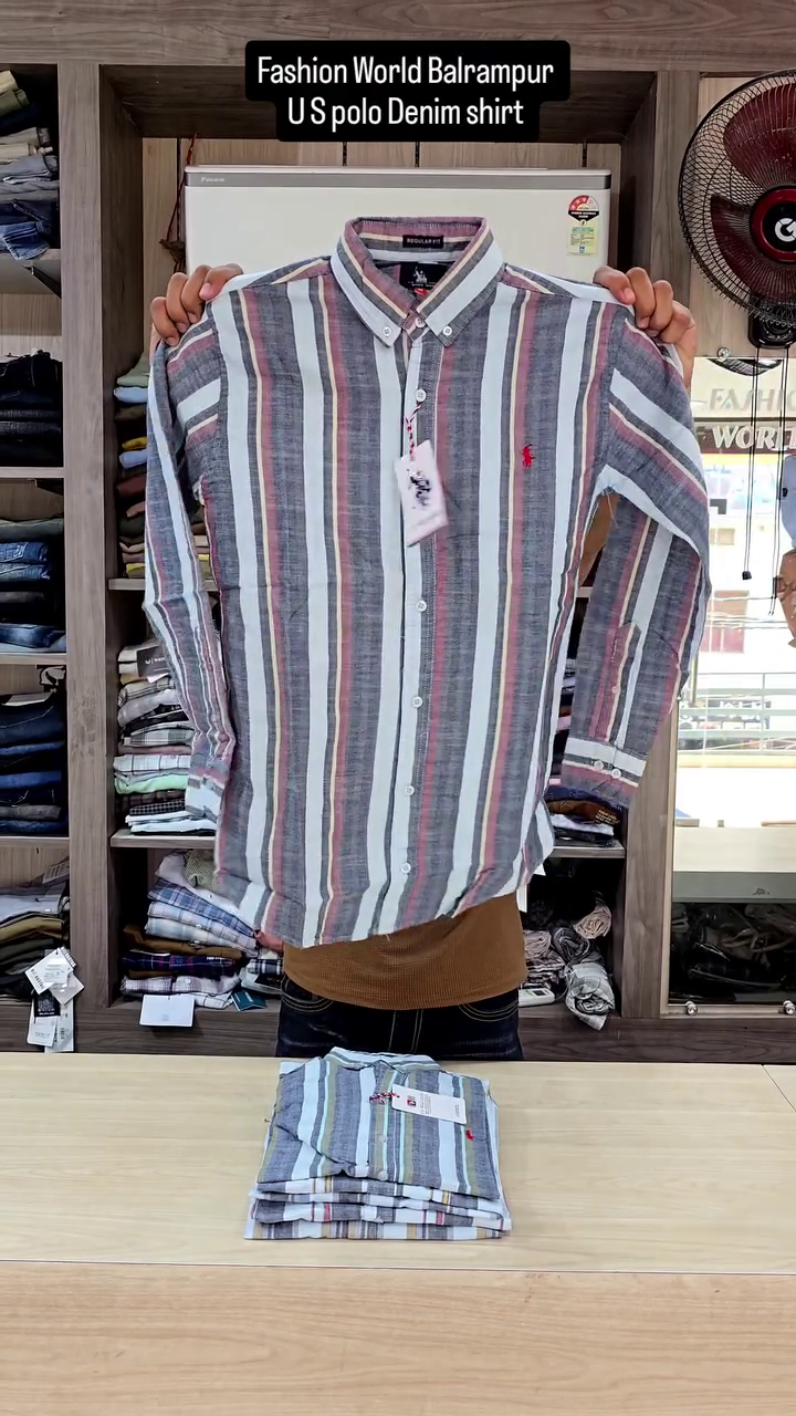 Men’s Polo Denim Shirts