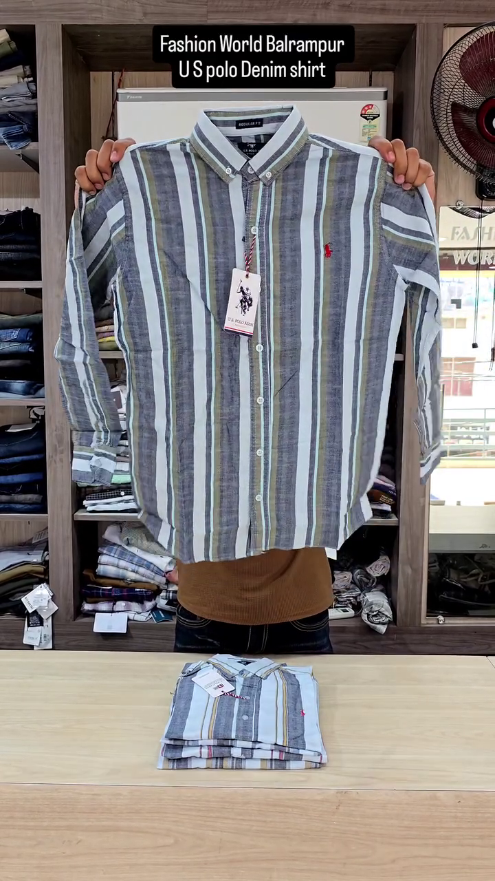 Men’s Polo Denim Shirts - Image 2