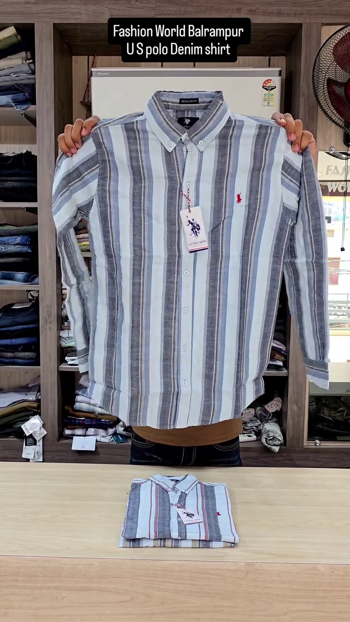 Men’s Polo Denim Shirts - Image 5