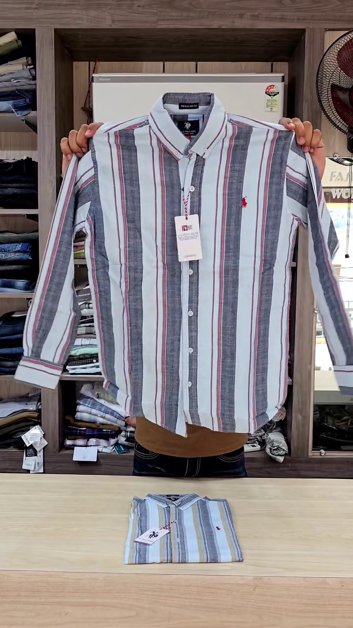 Men’s Polo Denim Shirts - Image 4