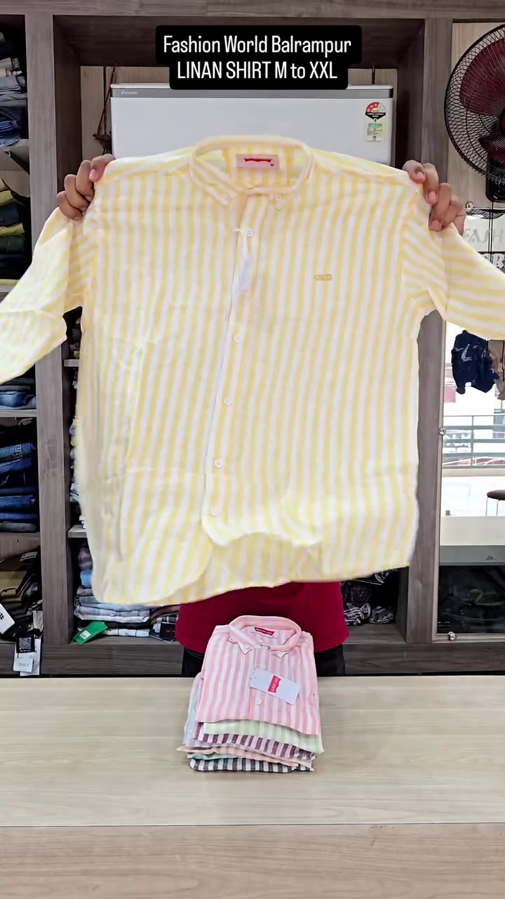 Men’s Full Sleeve Linen Shirts - Image 2