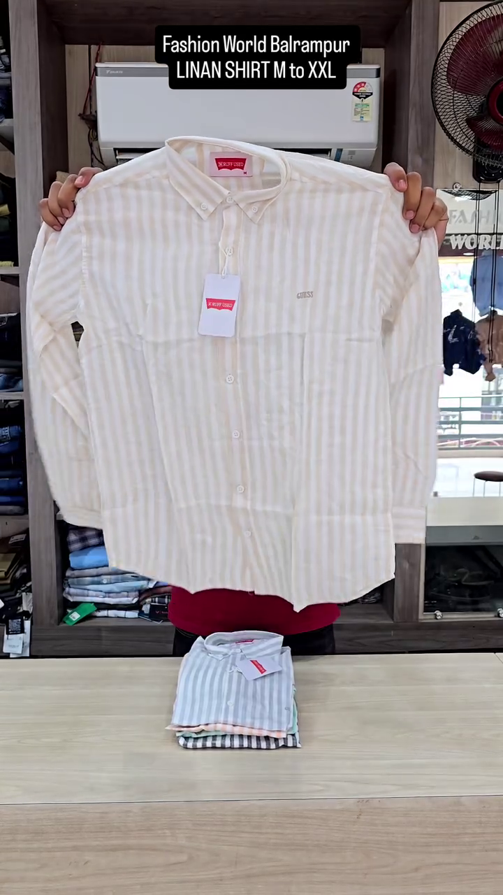 Men’s Full Sleeve Linen Shirts - Image 7