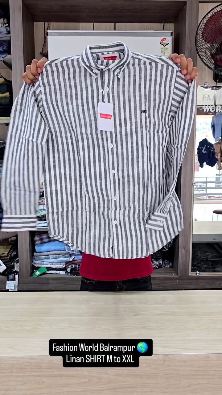 Men’s Full Sleeve Linen Shirts - Image 3