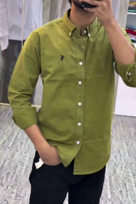 Men’s Plain Full-Sleeve Shirts