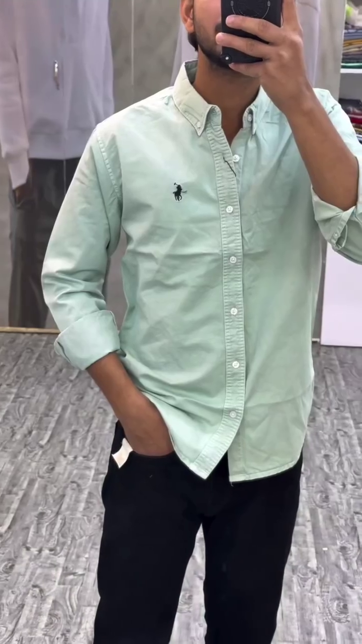 Men’s Plain Full-Sleeve Shirts - Image 6