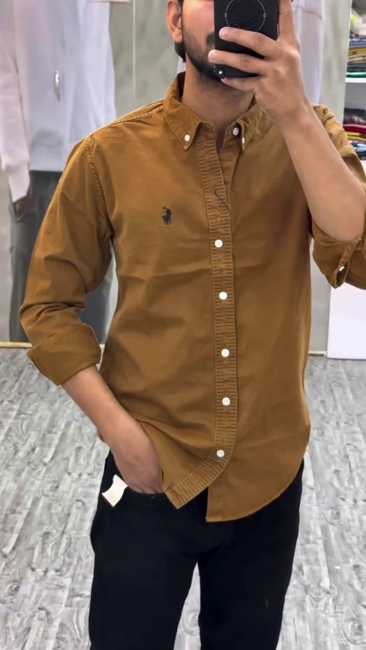 Men’s Plain Full-Sleeve Shirts - Image 5