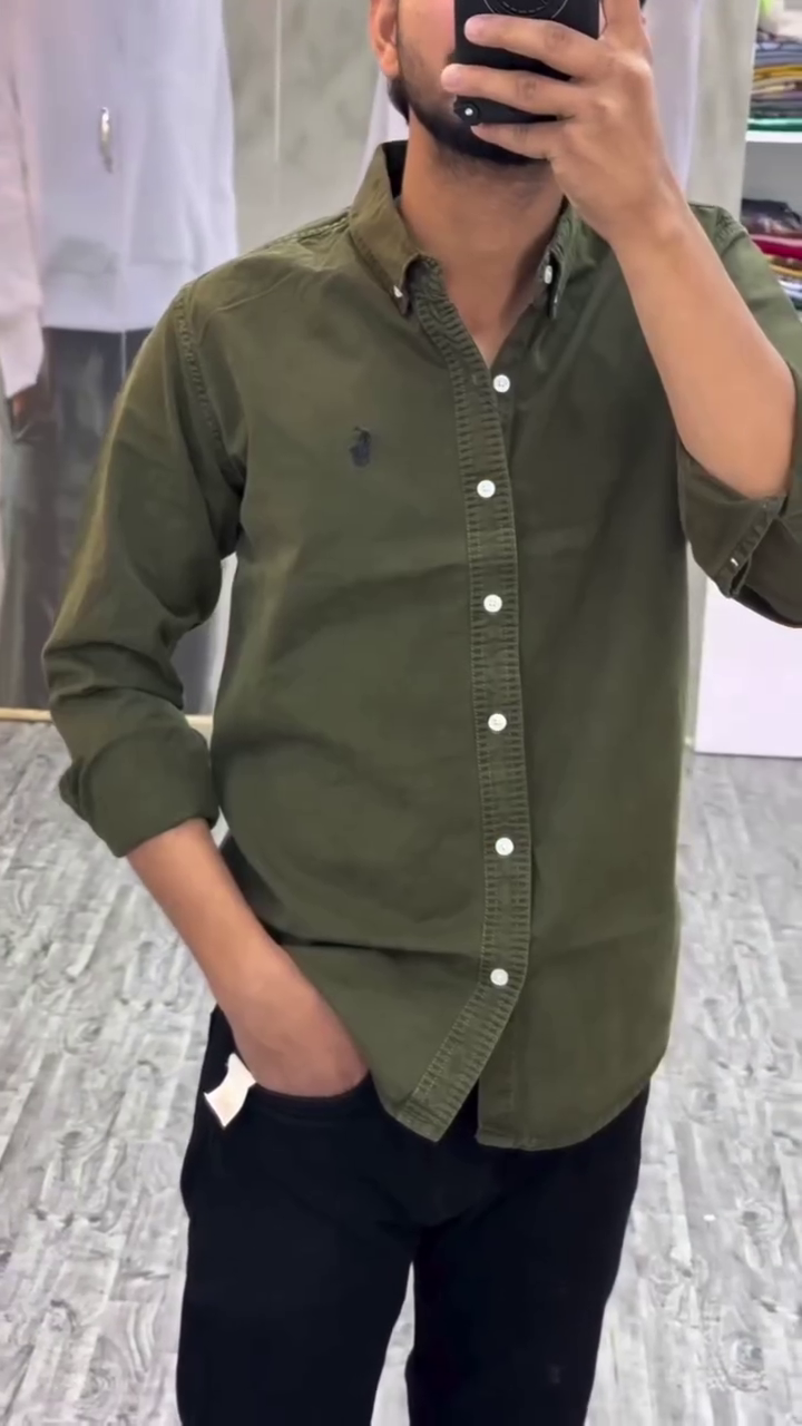 Men’s Plain Full-Sleeve Shirts - Image 4