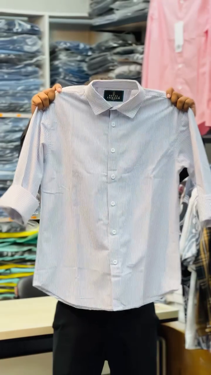 Men’s Full-Sleeve Striped Shirts