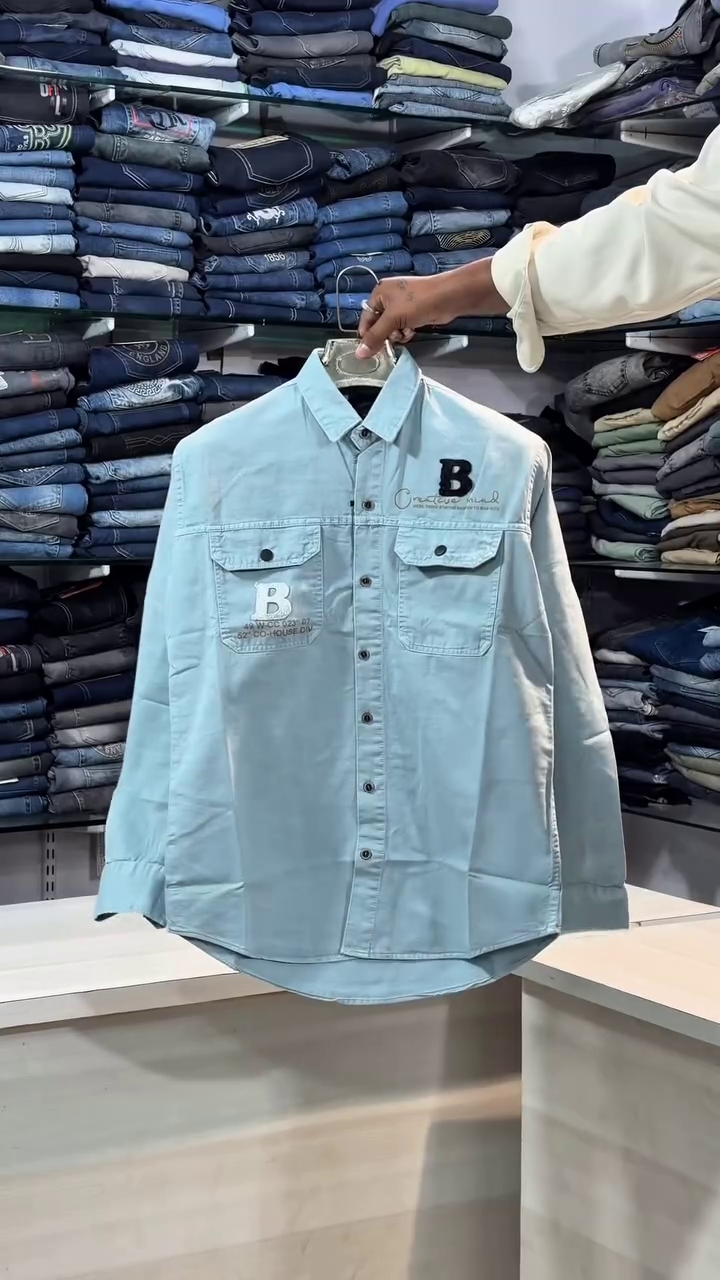 Men’s Full Sleeve Denim Shirt