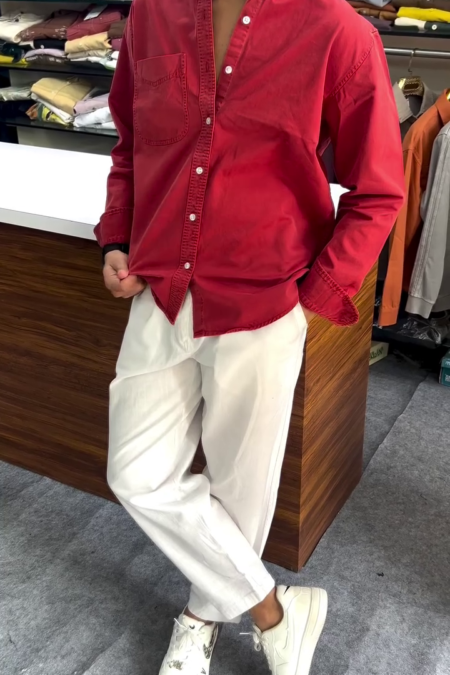 Men's Plain Full Sleeve Shirt for Daily Wear