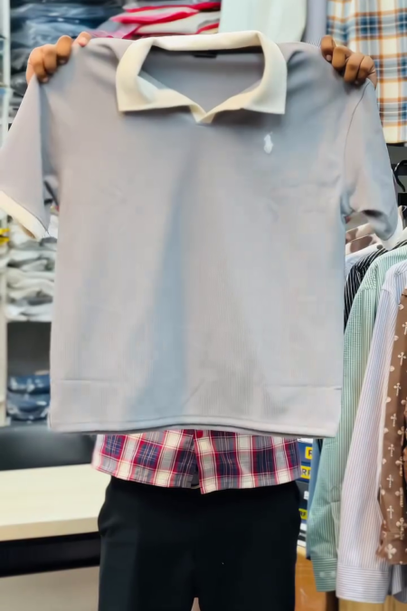 Men's Premium Half Sleeve Collared T-Shirt