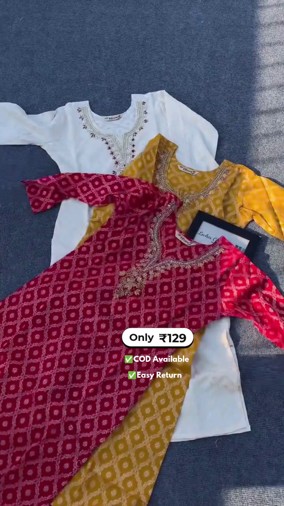 Stylish Women's Kurti with Palazzo and Dupatta Set - Image 2