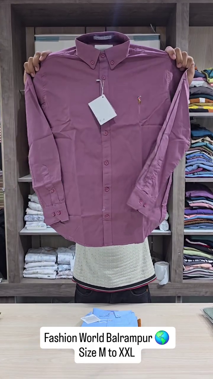 Men's Plain Full Sleeve Shirt - Image 7