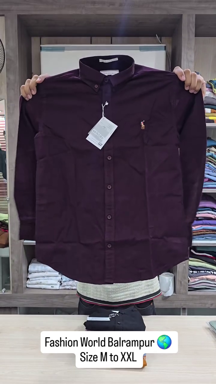 Men's Plain Full Sleeve Shirt - Image 6