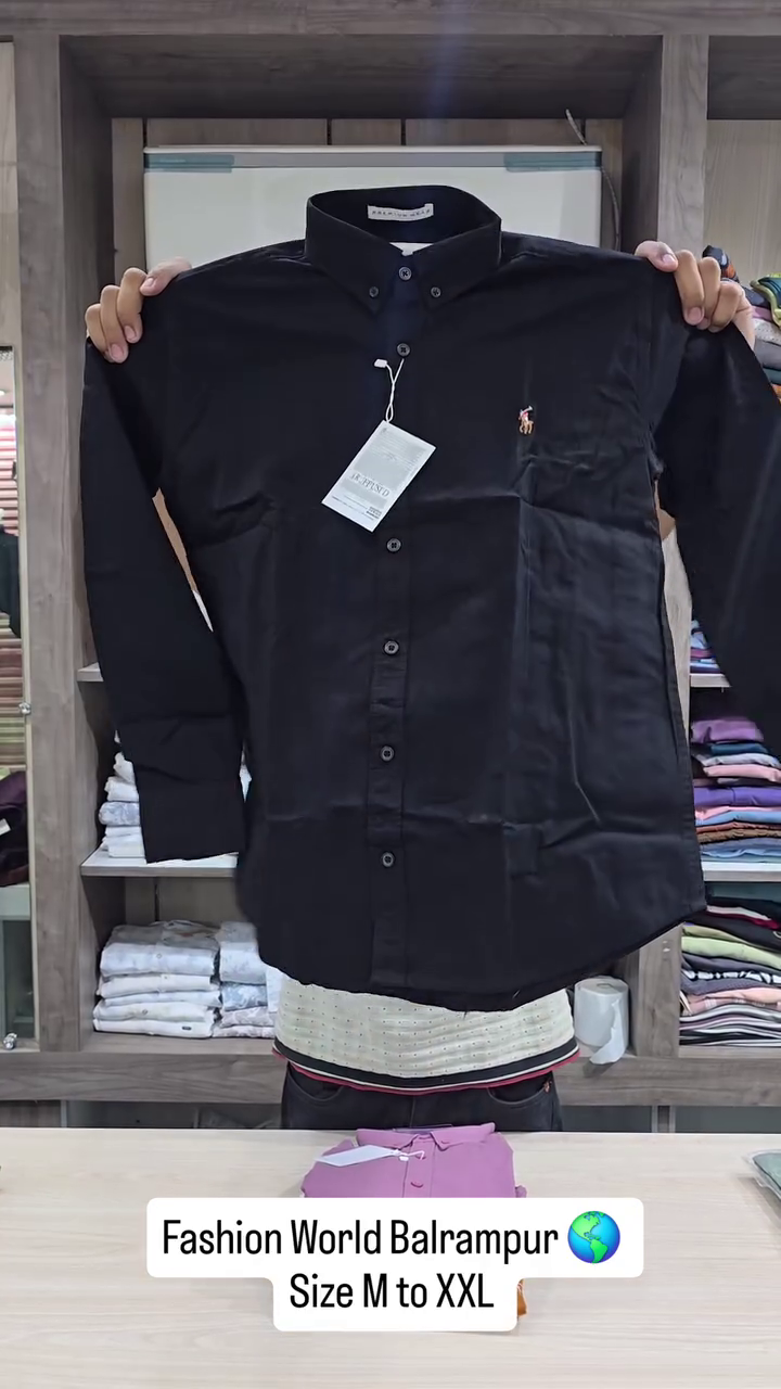 Men's Plain Full Sleeve Shirt - Image 4