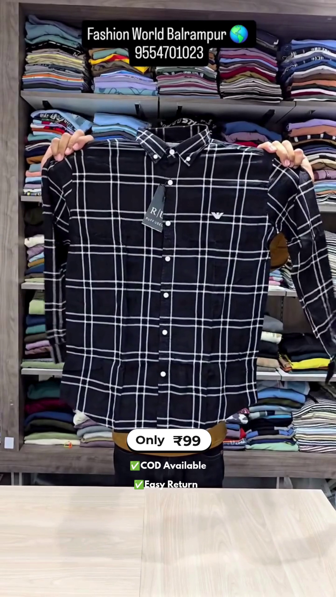 Men in Check Shirts - Image 5