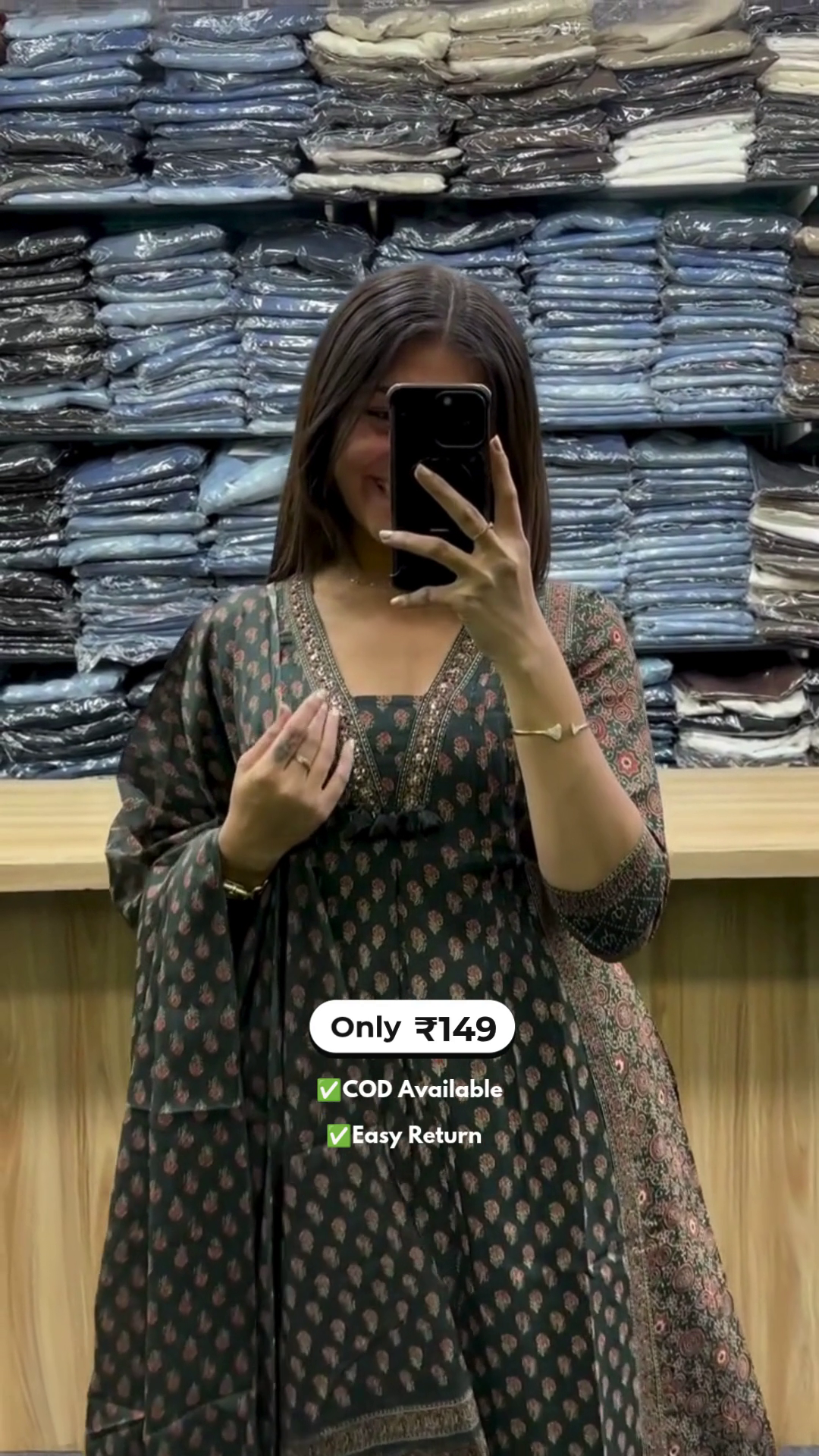 Women’s Long Kurtis with Palazzo - Image 4