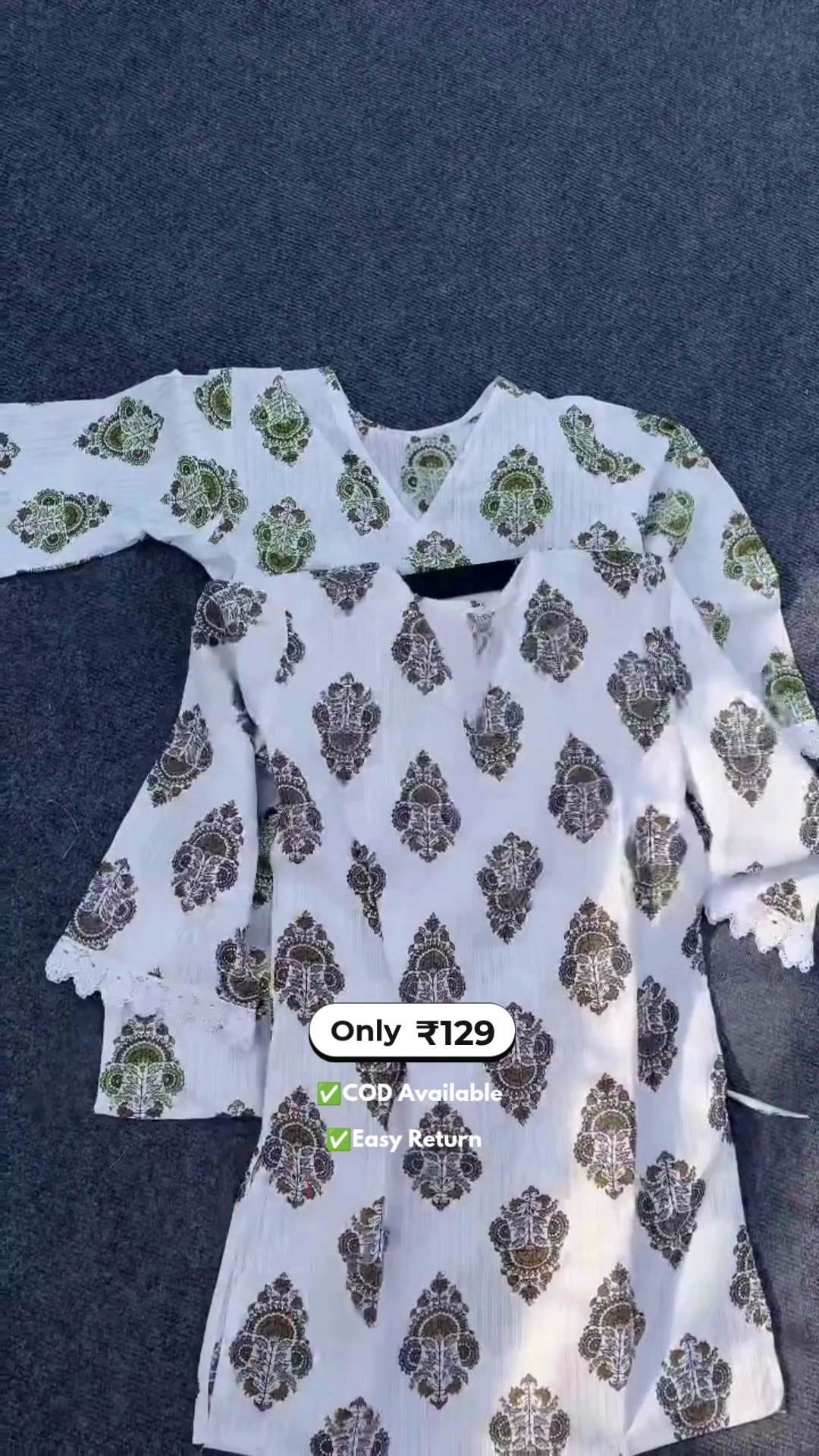 Stylish Women’s Short Fitted Kurti - Image 2
