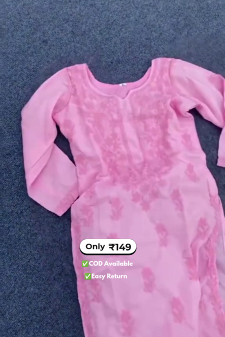 Women's Chikankari Kurta Set