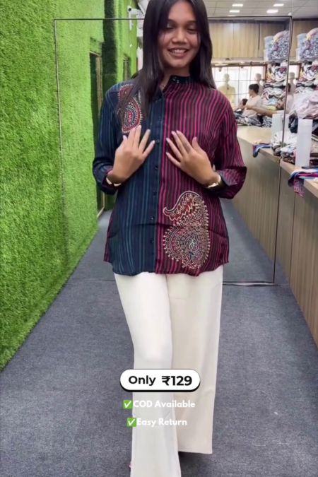 Women's Formal Co-Ord Shirt and Pants Set