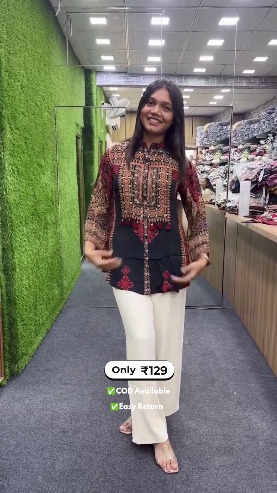 Women's Formal Co-Ord Shirt and Pants Set - Image 15