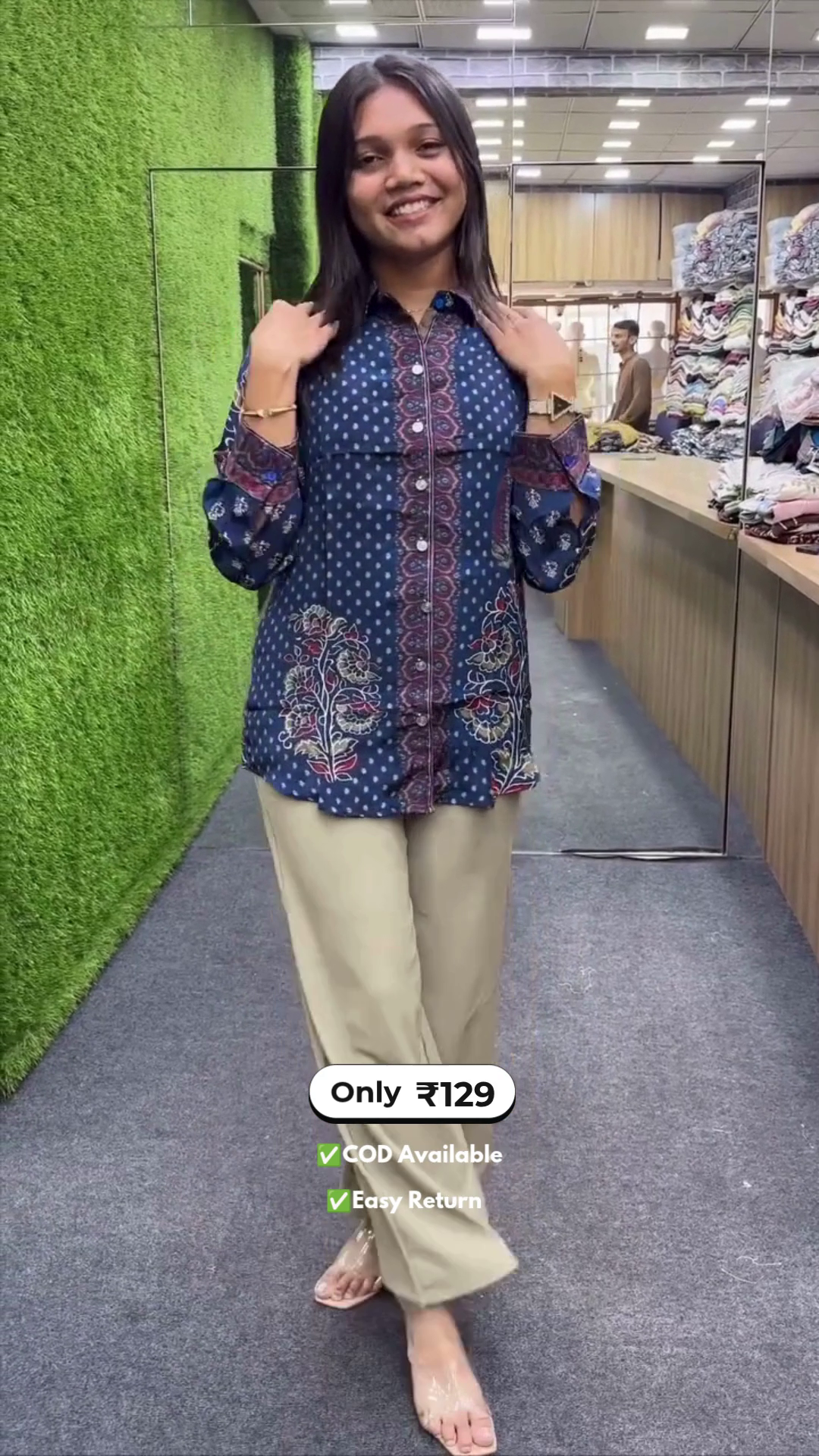 Women's Formal Co-Ord Shirt and Pants Set - Image 9