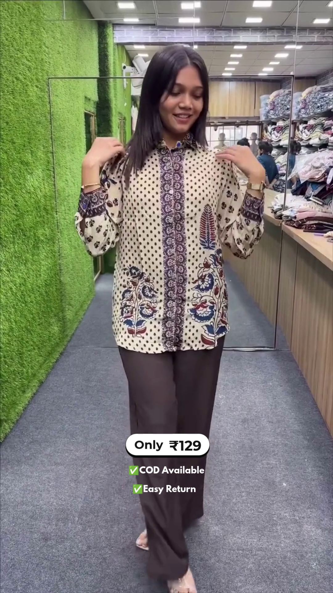 Women's Formal Co-Ord Shirt and Pants Set - Image 6