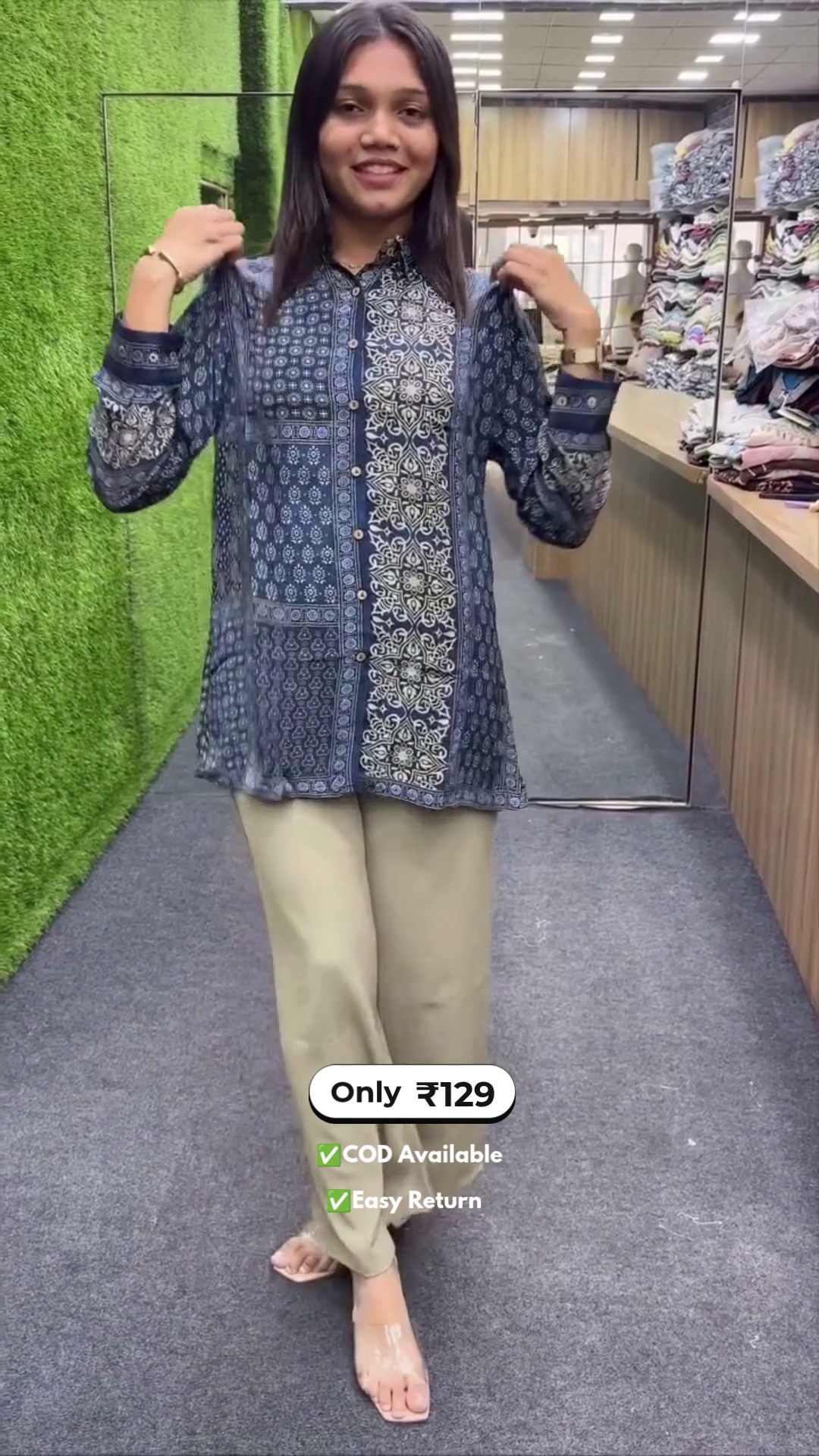 Women's Formal Co-Ord Shirt and Pants Set - Image 5