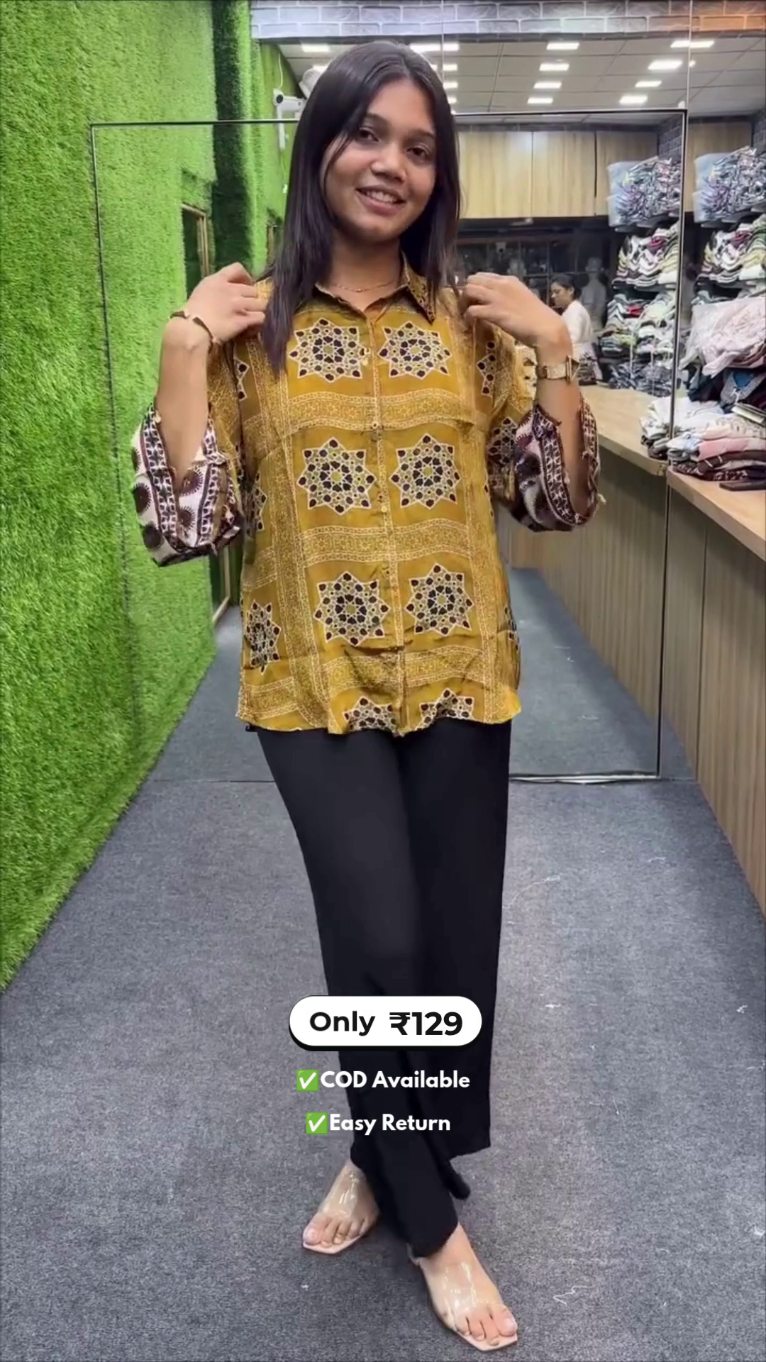 Women's Formal Co-Ord Shirt and Pants Set - Image 3