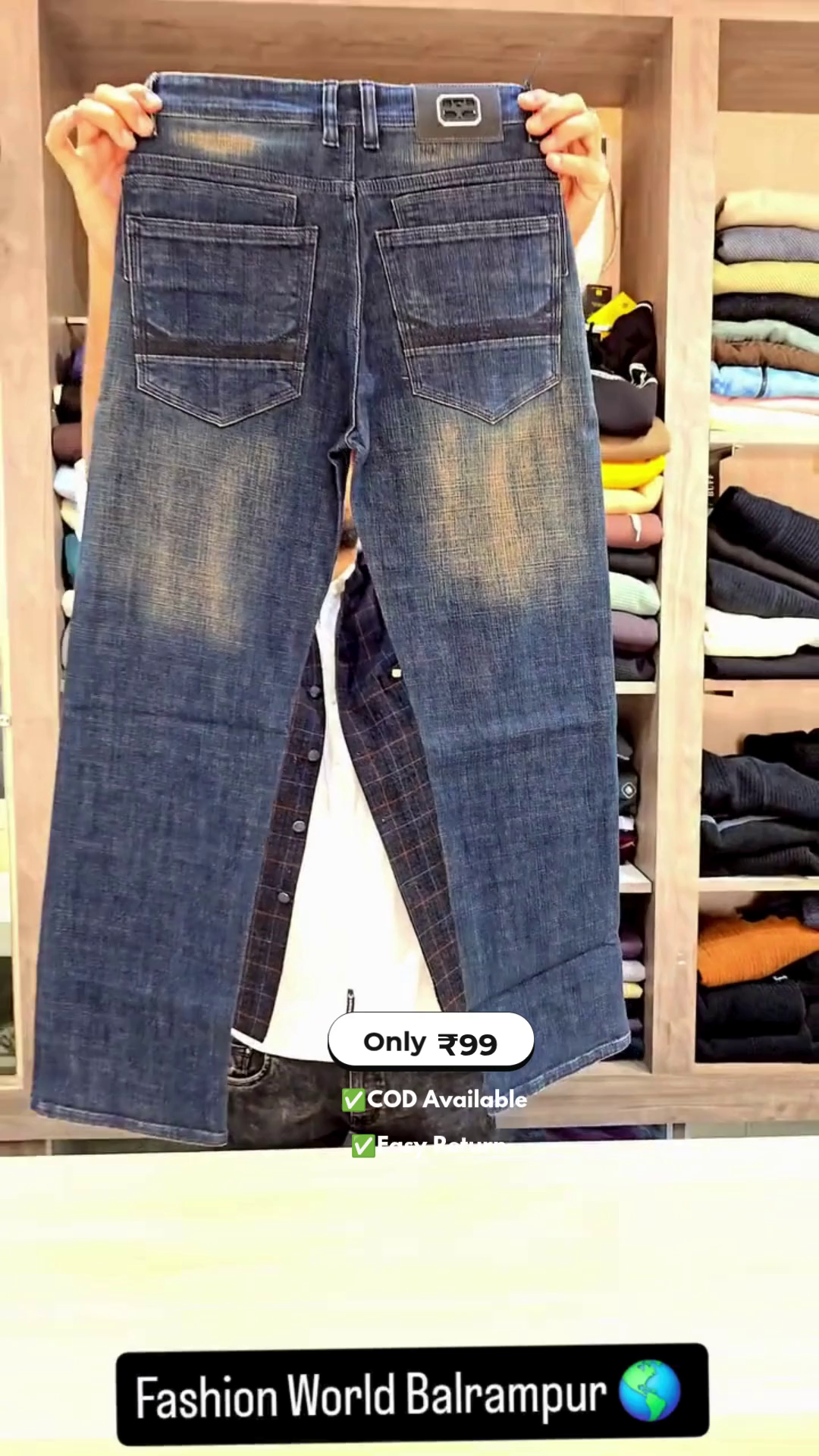 Men's Straight Fit Denim Jeans - Image 4
