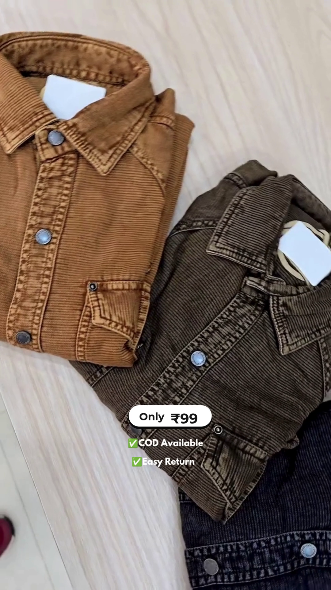 Men's Full Sleeve Denim Shirt
