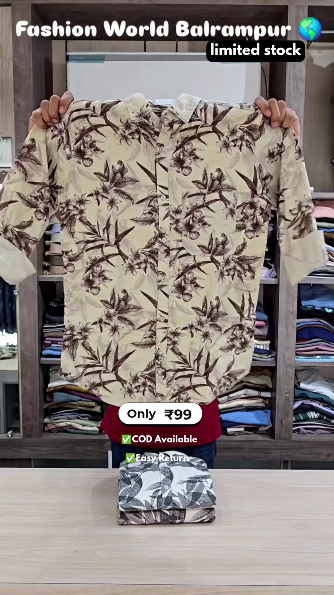 Men's Printed Half Sleeve Shirt - Image 5