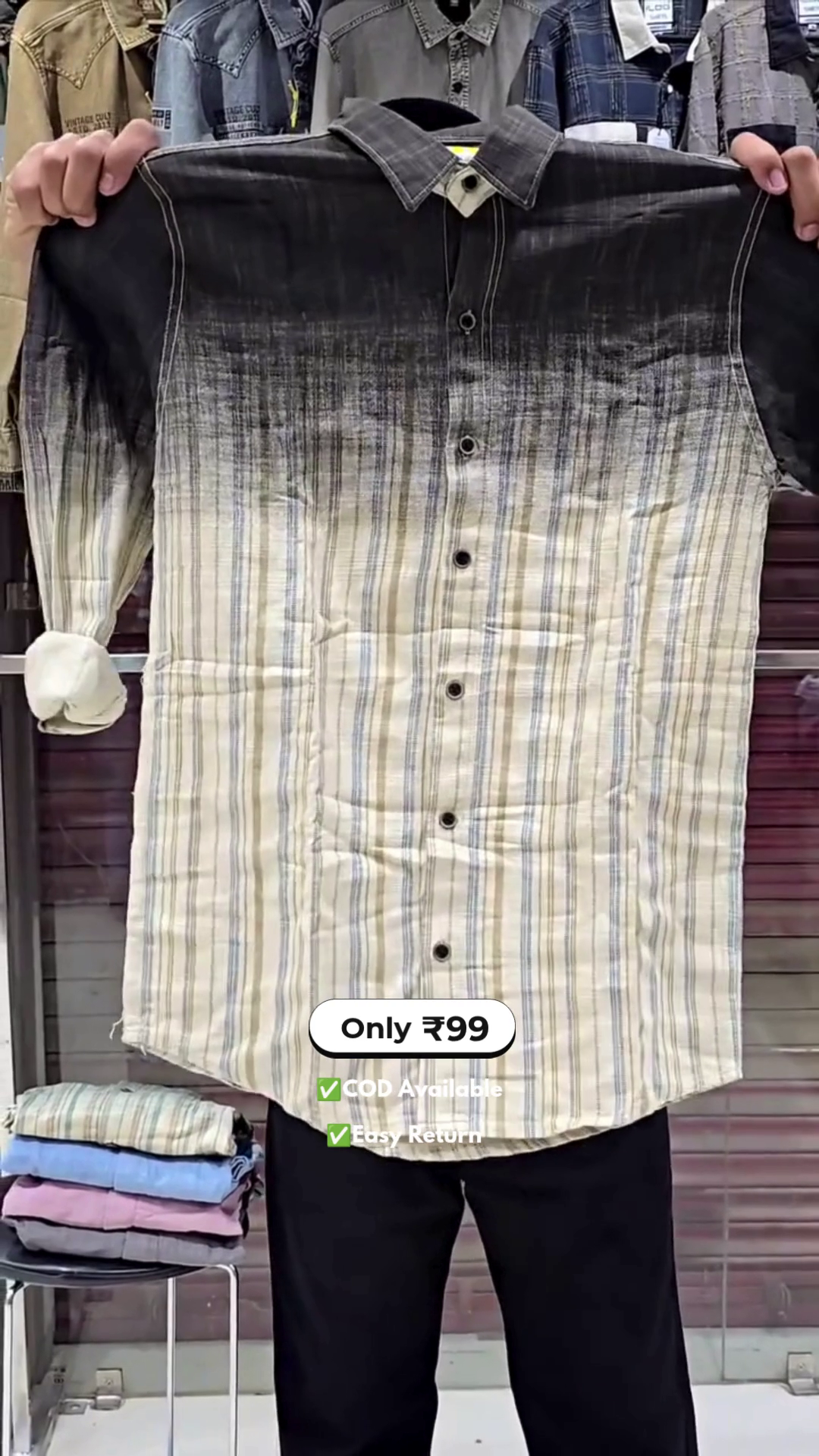 Men's Linen Full Sleeve Shirt