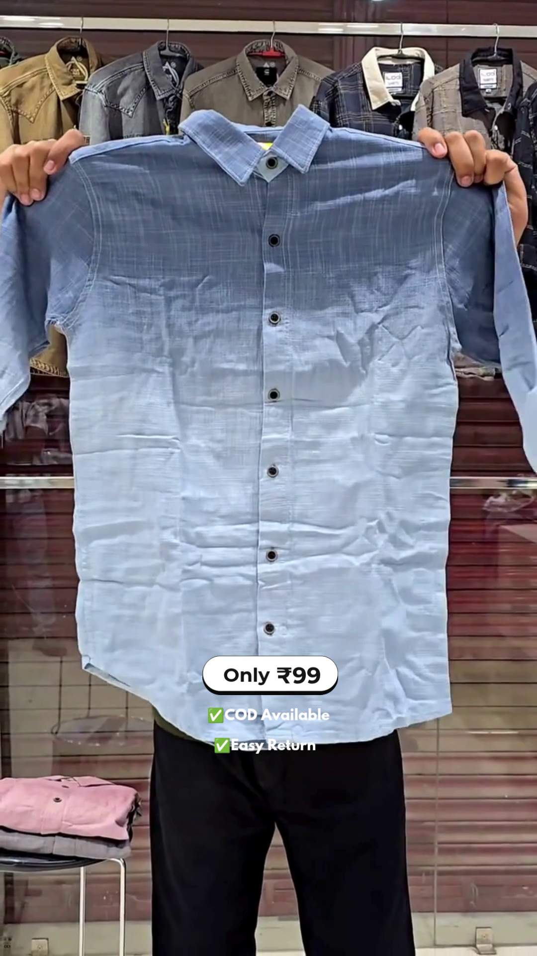 Men's Linen Full Sleeve Shirt - Image 5
