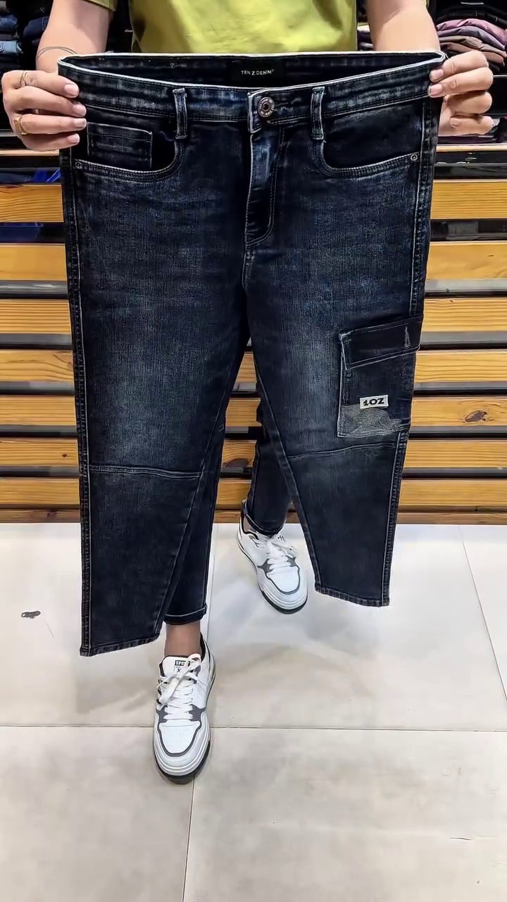 New Cargo Fashion Men Jeans - Image 6