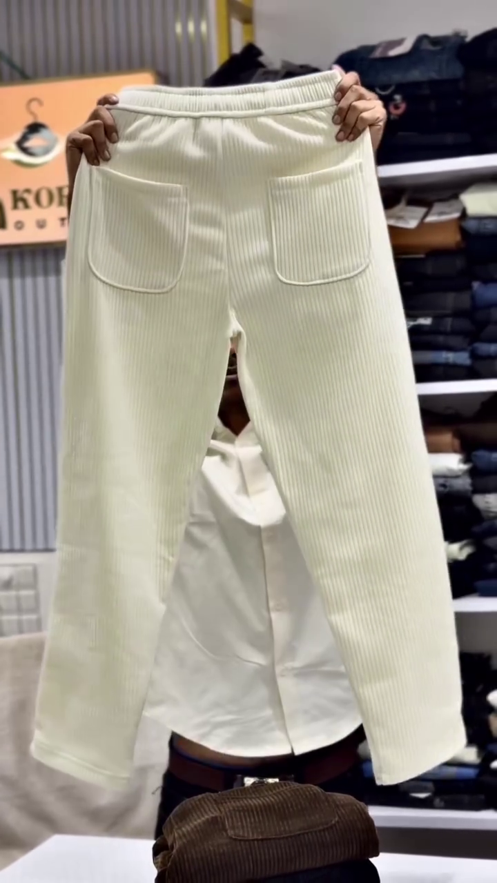 Men’s Corduroy Trouser | Cotton Blend Pants for Men | - Image 9