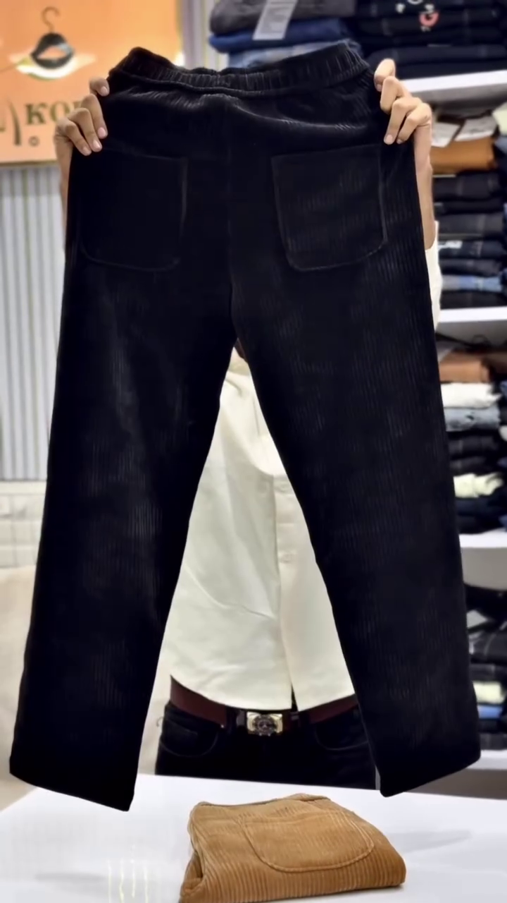 Men’s Corduroy Trouser | Cotton Blend Pants for Men | - Image 5